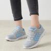 Alicegana Women's Breathable Mesh Tennis Athletic Lace up Fashion Walking Comfort Lightweight Running Sneakers Sports Shoes, Grey view 3