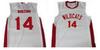 Boriz Zac E Troy Bolton 14 East High School Wildcats White Basketball Jersey (42) view 3