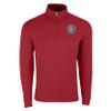 Vantage Apparel Minor League Baseball Round Rock Express 1/4-Zip Tech Pullover, Sport Red, Small view 1