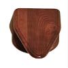Spud's Wood Working Deer European Skull Mount Wall Pedestal (Dark Cherry) view 1