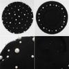 2021 Vintage Pearl Wool Beret Hat Lady Fashion Artist Hat (Black) view 2