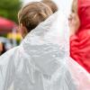 BLUE PANDA Kids Rain Poncho - Disposable Rain Ponchos for Kids - Multipack Festival Ponchos - Lightweight Compact Emergency Cover - Pack of 20, Clear, 41.7 x 29.9 in view 3