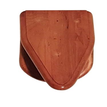 Spud's Wood Working Deer European Skull Mount Wall Pedestal (Light Cherry)