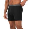 Hanes Men's Boxer Briefs Pack, Moisture-Wicking Cotton Blend Underwear 3-Pack, Foulsmell-Control Sexy Boxer Briefs, 3-Pack view 3