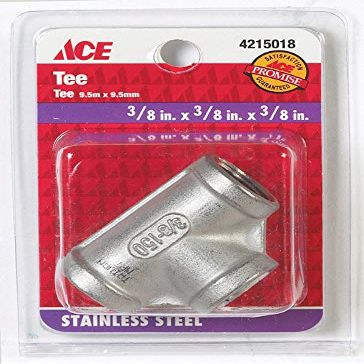 Smith-Cooper All Ends TEE 3/8" SS