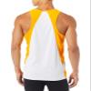 ASICS Team Sweep Singlet, Gold/White, 3X-Large view 2