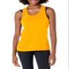 ASICS Women's Women's Team Sweep Singlet, Gold/White, Small view 1