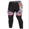 Uriah Women's Cycling Pants 3D Gel Padded Reflective Retro Paint Size L(CN) view 1