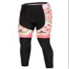 Uriah Women's Cycling Pants 3D Gel Padded Reflective Flower Sea Size M(CN) view 1
