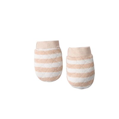 Baby Mittens for Newborn - 100% Natural Colored Organic Cotton, Ideal Baby Gifts for Boys and Girls