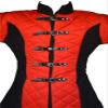 Medieval Gambeson 5 Buckle Long Padded Armor Multi Color ABS (L-Upto Chest 44 inches) view 1