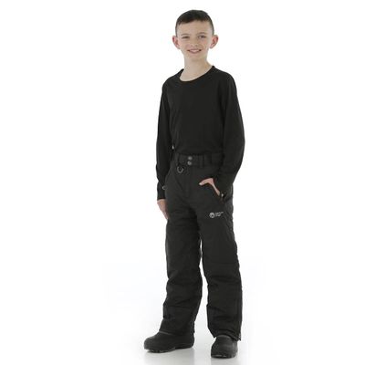 Winter's Edge Youth Avalanche Snow Pants (Black/X-Small)