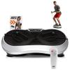 Hurtle Fitness Vibration Shaking Platform - Workout Machine Exercise Equipment for Home Vibration Plate Balance your Weight Workout Equipment Includes Remote Control, Balance Straps, Home Gym, White view 1