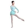 117141004 Women Mesh Long sleeve Ballet Dance Gymnastics Leotards For Girls view 2
