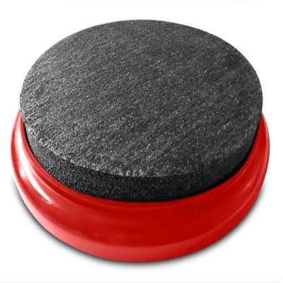 1" Comfy Padded Bucket Lid - Great For Outdoors, and Sports Products - Proudly Made In The USA (Red)