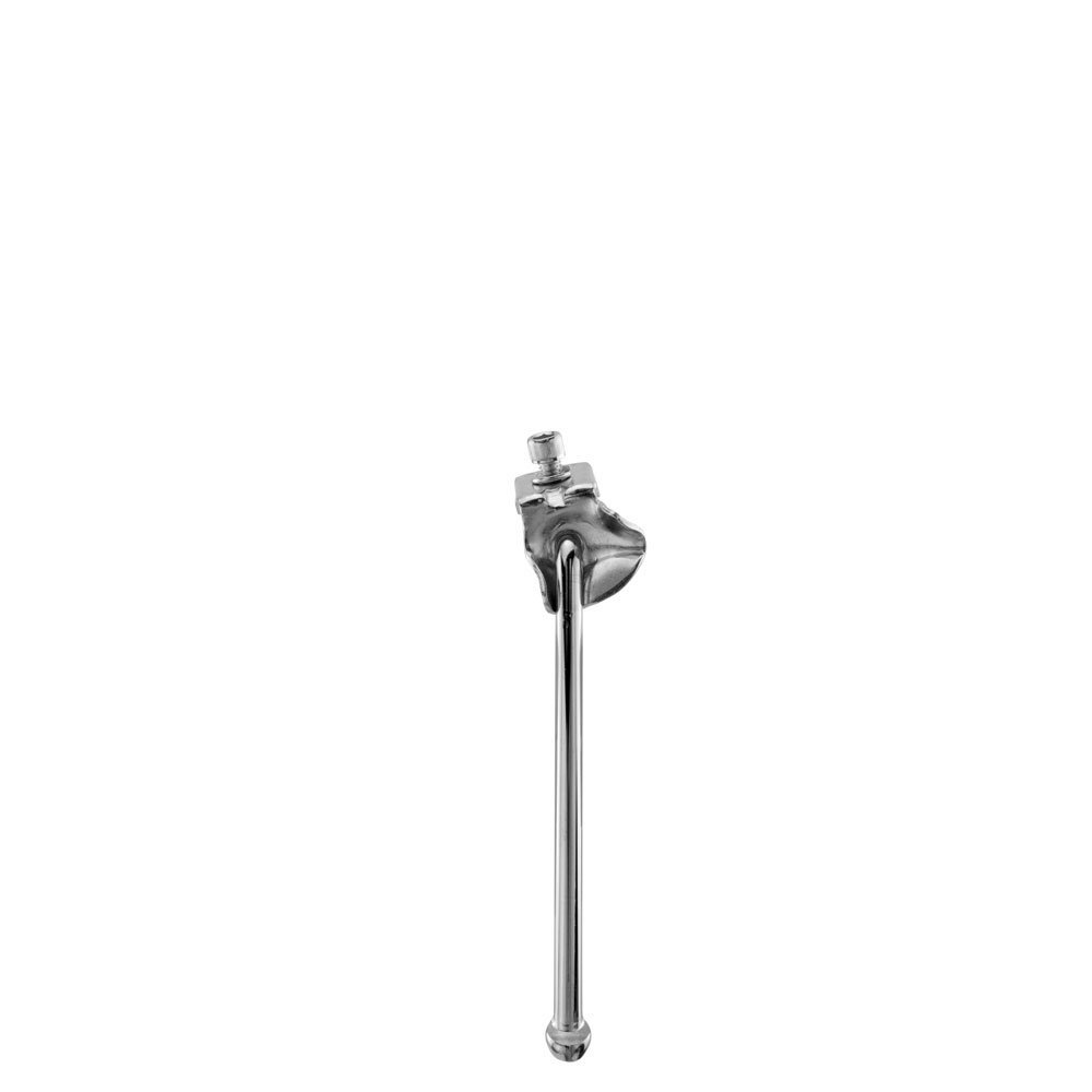 Fenix Cycles Steel Bike Center Mount Kickstand, Various Sizes and Colors (Chrome, 7 1/2")