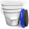 1" Comfy Padded Bucket Lid - Great For Outdoors, and Sports - High Quality Products - Proudly Made In The USA (Blue) view 3