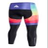 Uriah Men's Cycling Pants 3D Gel Padded Reflective Triangle Blocks Size XXXL(CN) view 2