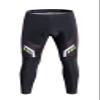 Uriah Men's Cycling Pants 3D Gel Padded Reflective Transformation Size XXXL(CN) view 3