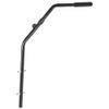 M-Wave Unisex  Adult's HD Hand Drawbar Trailer FOLD with Foam Handle, Coupling mountable, Black view 1