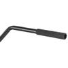 M-Wave Unisex  Adult's HD Hand Drawbar Trailer FOLD with Foam Handle, Coupling mountable, Black view 3