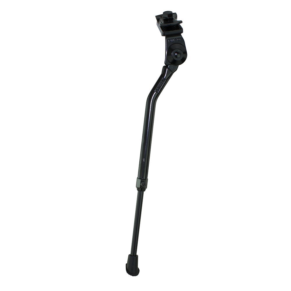 Adjustable Center Alloy Bike Kickstand, Various Colors (Black)