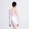 117141004 Women Mesh Long sleeve Ballet Dance Gymnastics Leotards For Girls view 2