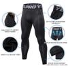 Yuerlian Men's Compression Pants Baselayer Cool Dry Sports Tights Leggings Running Tights 1 Pack Black view 4