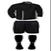 New! 2018 Pro Soccer Referee Package Full Sleeve (3 Piece) (Black, AS (Chest 36-38")) view 1