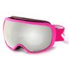 Horvath Adult Ski Goggles Snowboard Snowmobile 100% UV Protective Anti-Fog Scratch Resistant Double Layer Color Optimized ZEISS Lens (Red Frame Silver Lens) view 1