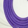Big Sky Tack and Snacks Horse Lead Rope Lead Line - 9/16" Polyester Rope Yacht Rope Purple 10' view 1