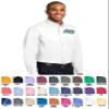 Custom Long Sleeve Button Up Shirts for Men - Add Your Text - Personalized Embroidery Button Down Easy Care Shirts White/Light Stone, X-Large view 4