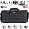 Mission Darkness Padded Utility Faraday Bag // Tactical Gear Bag with MOLLE Webbing and RF Signal Blocking Liner // Shields Delicate Electronics (Night Vision Goggles, Scopes, Cameras, Optics, Phones) view 2
