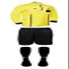 New! 2018 Pro Soccer Referee Package Full Sleeve (3 Piece) (Yellow, AXL (Chest 48-50")) view 1