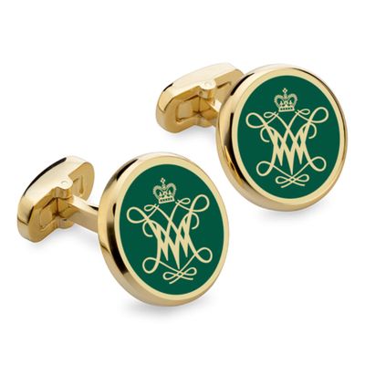 College of William & Mary Enamel Cufflinks