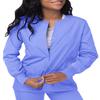 Sivvan Scrubs for Women - Front Snap Warm - Up Jacket - S8306 - Ceil Blue - XXS view 4
