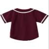 Hat and Beyond Kids Baseball Button Down Jersey (3T, 05up01_Burgundy/White) view 3