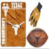 NCAA Texas Longhorns 3-Piece Sports Fan Kit, Orange, 50" X 60"/9" view 1