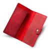 PEGAI Handmade Personalized Leather Checkbook Covers For Personal Checkbook | 100% Distressed Leather Checkbook Cover & Wallet | Business Checkbook Cover | Clark (Rose) view 4