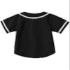 Hat and Beyond Kids Baseball Button Down Jersey (4T, 05up01_Black/White) view 3