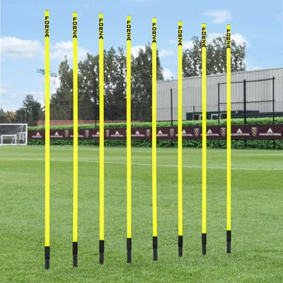 NWS Forza Spring Loaded Agility Poles | Improve Endurance, Speed & Footwork - Available in Packs of 8 or 16