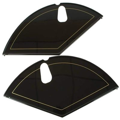 hesling Nostalgia 3.361 Unisex Adult Clothes Protector 28 Inches Black Pack of 2