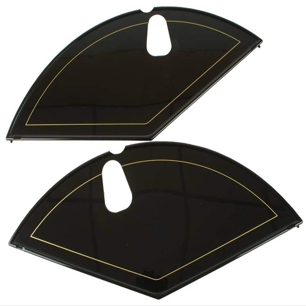 hesling Nostalgia 3.361 Unisex Adult Clothes Protector 28 Inches Black Pack of 2
