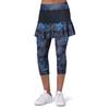 ANIVIVO Women Tennis Legging,Skirted Capri Leggings Tennis Pants for Women& Sports Skirted Leggings Tennis Clothing(Darkblue,L) view 1