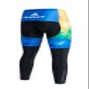 Uriah Men's Cycling Pants 3D Gel Padded Reflective Rainbow Cubes Size XXXL(CN) view 2