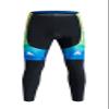 Uriah Men's Cycling Pants 3D Gel Padded Reflective Rainbow Cubes Size XXXL(CN) view 3