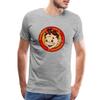 Average Joe's Gymnasium Men's Premium T-Shirt Heather Gray view 1