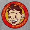 Average Joe's Gymnasium Men's Premium T-Shirt Heather Gray view 3