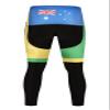Uriah Men's Cycling Pants 3D Gel Padded Reflective Australia Flag Size S(CN) view 2