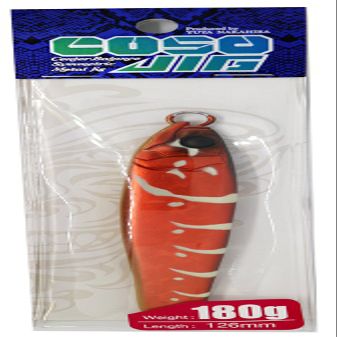 GAN Craft Kosozig 180#10 Metal Jig, Shell Red MT.